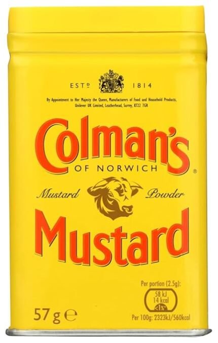 colman's dry mustard pack image