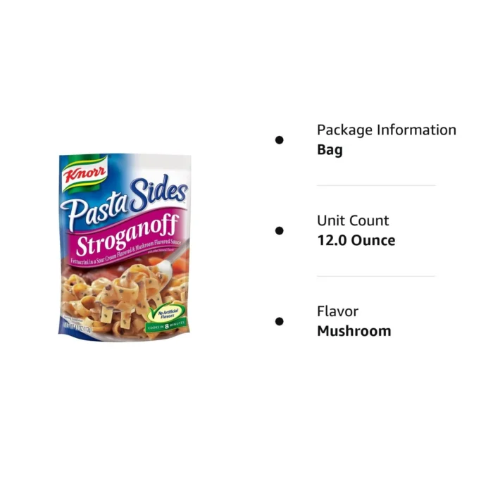 knorr stroganoff noodles & sauce pack image