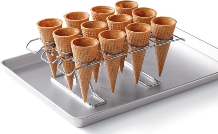 wilton 12 cupcacke cone baking rack image