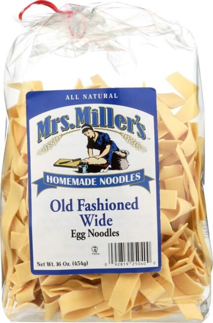 mrs miller's old fashioned wide egg noodles image