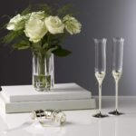 vera wang wedgwood love knots toasting flute set image