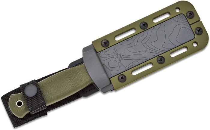 demko armiger fixed blade knife with sheath image