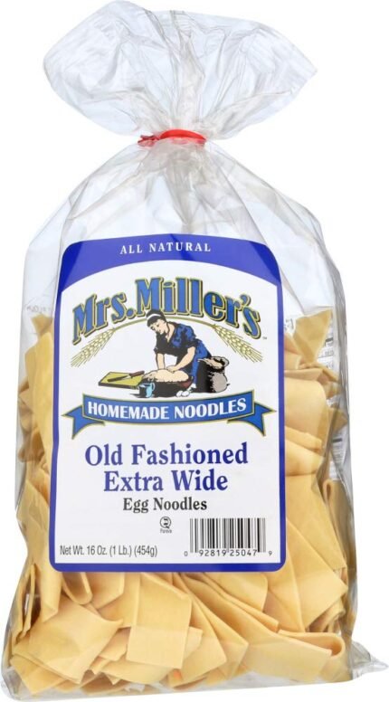 mrs. miller's homemade extra wide egg noodles pack image