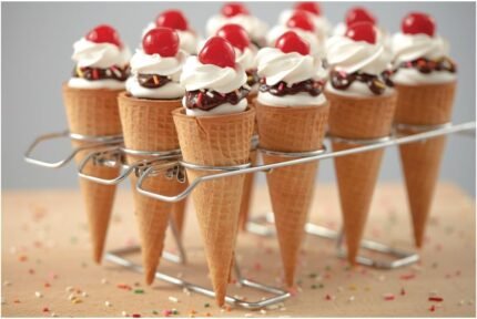 wilton 12 cupcacke cone baking rack image