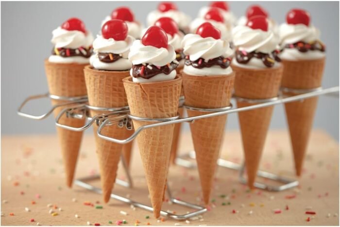 wilton 12 cupcacke cone baking rack image
