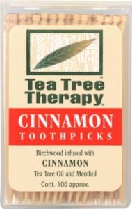 tea tree therapy toothpicks pack image