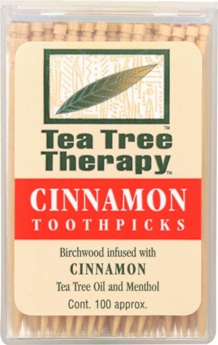 tea tree therapy toothpicks pack image