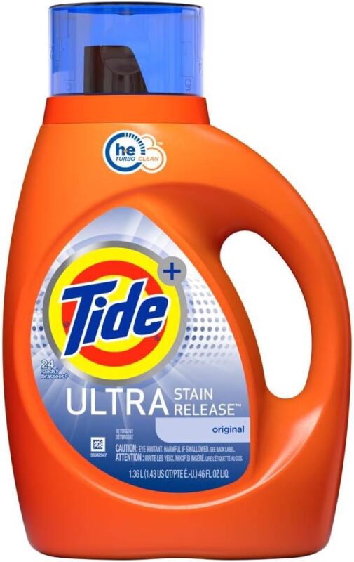 tide ultra stain release liquid laundry detergent 46 oz image