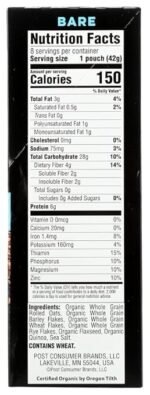 better oats organic instant multigrain cereal pouches image