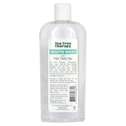 tea tree therapy moulthwash bottle image