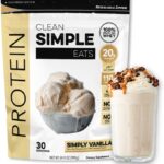 clean simple eats simply vanilla whey protein