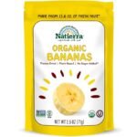 natierra organic freeze dried bananas pack image