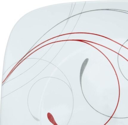 corelle vitrelle 6 piece salad plate set splendor image