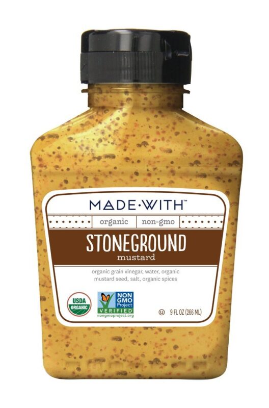 made with stoneground organic mustard image
