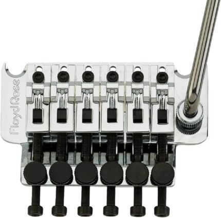 floyd rose frt 100k original tremolo system chrome image