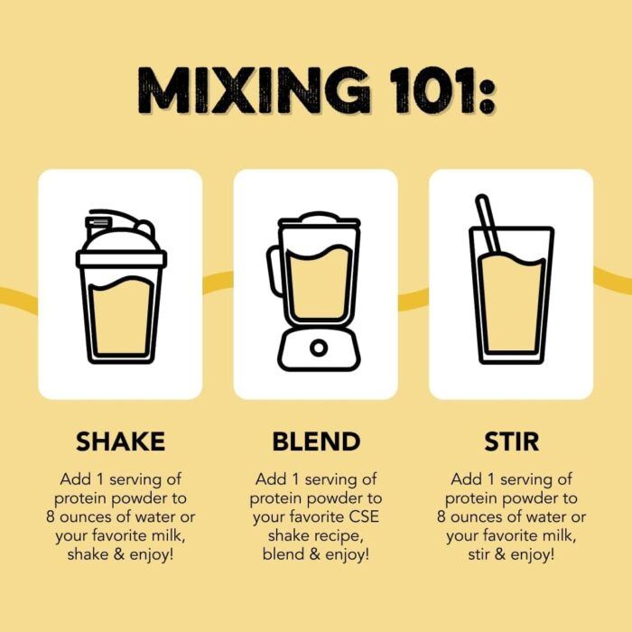 clean simple eats simply vanilla whey protein mixing 101