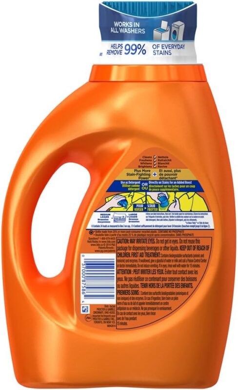 tide ultra stain release liquid laundry detergent 46 oz image