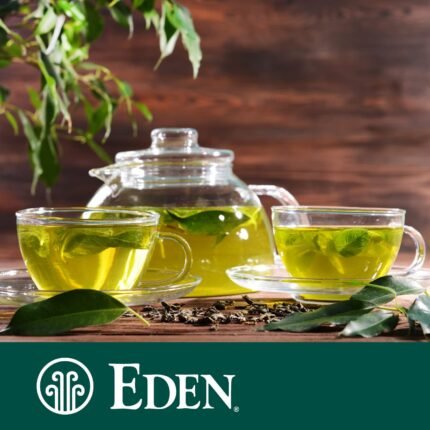 eden foods organic sencha green tea pack image