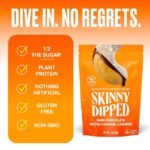 skinny dipped dark choco salted caramel cashews image
