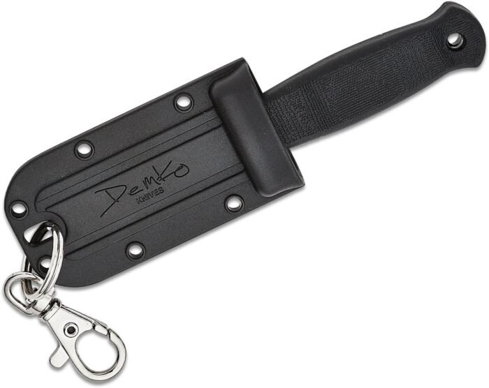 demko armiger fixed blade with sheath multiple blade image