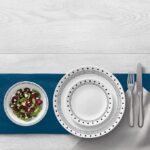 corelle livingware 10.5 dinner plate city block black image