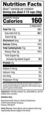 sweet chaos movie theater butter popcorn pack image