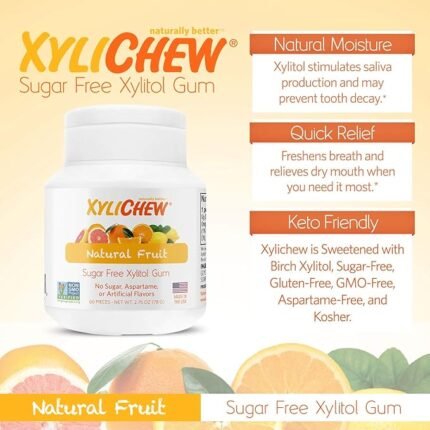 xylichew xylitol chewing gum fruit image