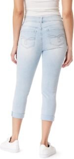 wallflower womens ultra crop mid rise jeans rosalia image