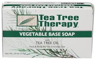 tea tree therapy soap with tea tree oil image