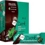 nugo dark mint chocolate chip bars pack image