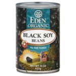 eden foods organic black soybeans no salt added image
