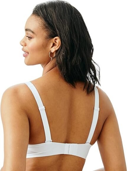 hanes ultra light wirefree bra light pink image