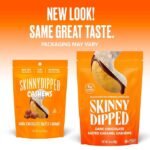 skinny dipped dark choco salted caramel cashews image
