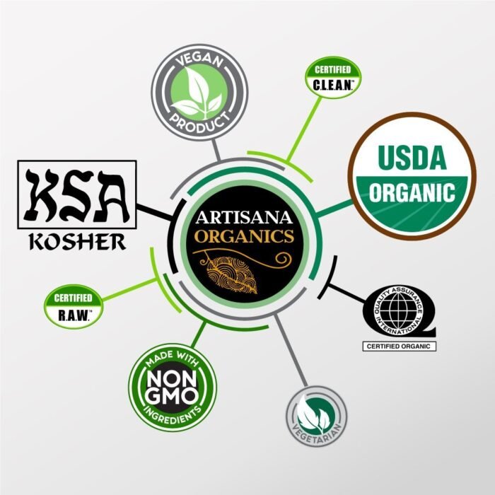 artisana organics raw coconut oil image