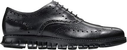 cole haan men's zerogrand wingtip oxford black 10.5w image
