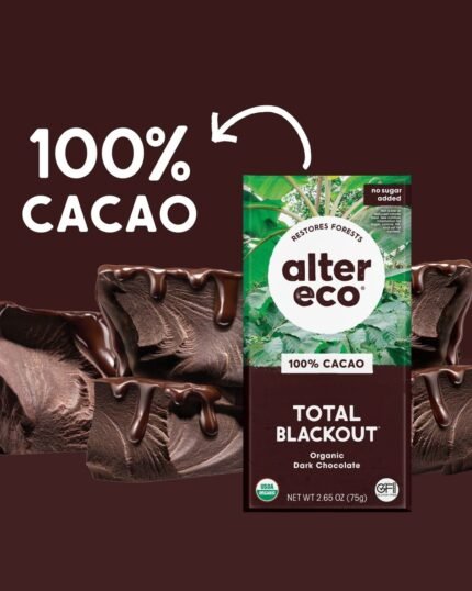 alter eco dark chocolate bar pack image