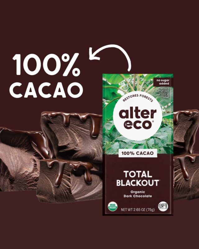 alter eco dark chocolate bar pack image