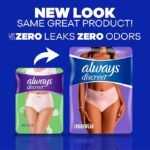 always discreet incontinece underwear image