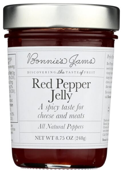 bonnie's jams red pepper jelly image