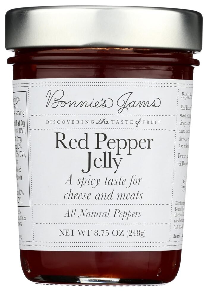 bonnie's jams red pepper jelly image