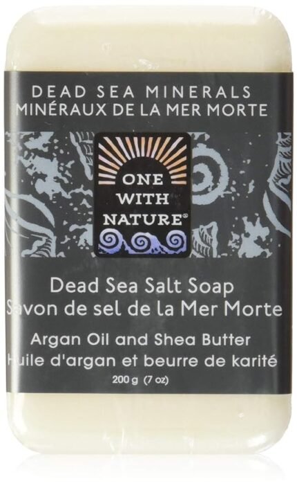 one with nature dead sea salt soap image