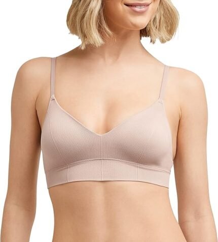 maidenform seamless bralette wireless evening blush image