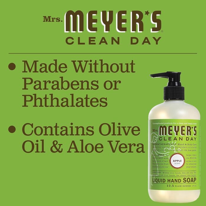 mrs meyers apple scent hand soap image