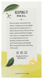 numi organic yuzu citrus green tea bags image