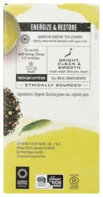 numi organic yuzu citrus green tea bags image