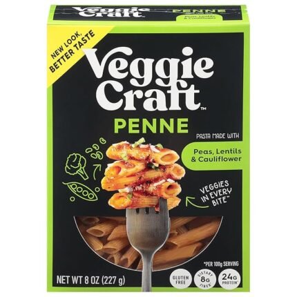 veggiecraft farms low carb penne pasta pack image