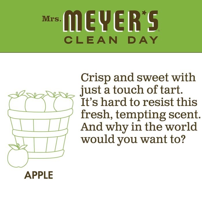 mrs meyers apple scent hand soap image
