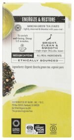 numi organic yuzu citrus green tea bags image