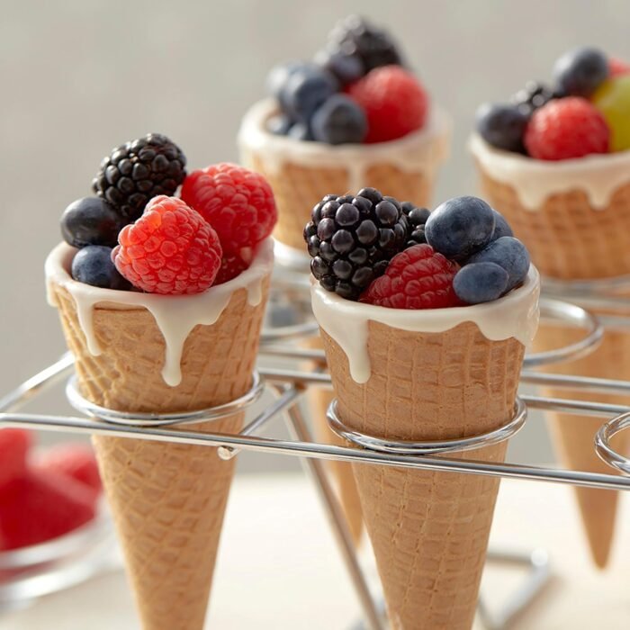 wilton 12 cupcacke cone baking rack image
