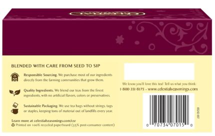 celestial seasonings morning thunder black tea pack image